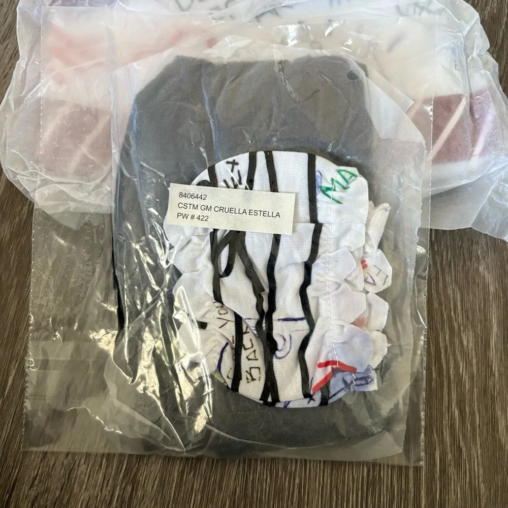 Disney Cruella Kids Costume - Black, White, Red